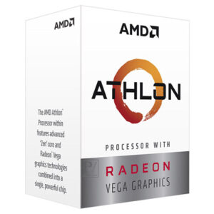 Alternative view of CPU AMD Athlon 3000G (2 Core/4 Threads – 3.5 GHz – 4MB Cache – AM4)