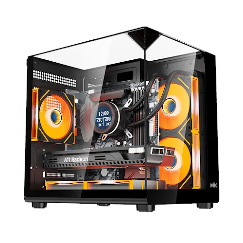 Thùng máy/ CASE MIK G3 PRISM GLASS M BLACK