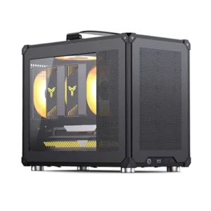 Thùng máy/ Case Jonsbo C6 Max Black (M-ATX)