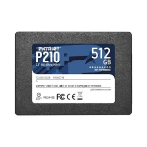 Ổ cứng gắn trong/ SSD PATRIOT P210 512GB 2.5” SATA3 P210S512G25