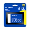 Ổ cứng gắn trong/ SSD ADATA SU650 512GB SATA (ASU650SS-512GT-R)